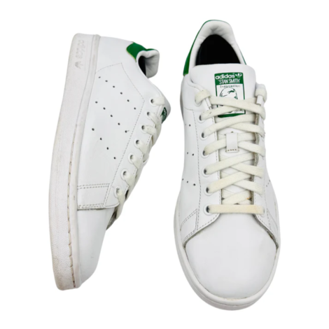 Adidas Stan Smith 'White Green' Sneakers Side View