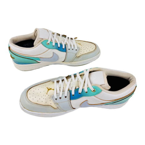 Nike Air Jorden 1 Low SE Emerald Rise Sneaker