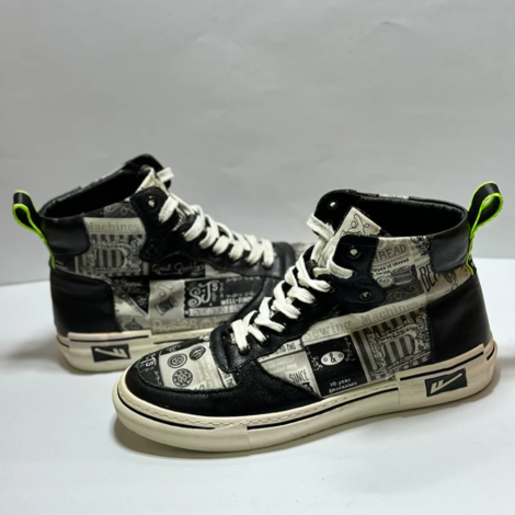 Warrior High Ankle Leather Sneaker Shoes (1)