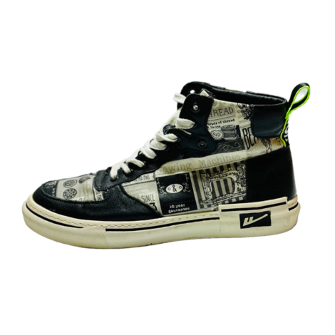 Warrior High Ankle Leather Sneaker Shoes