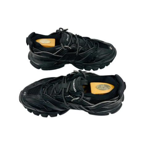 Balenciaga Men’s Track Black Sneakers Top View