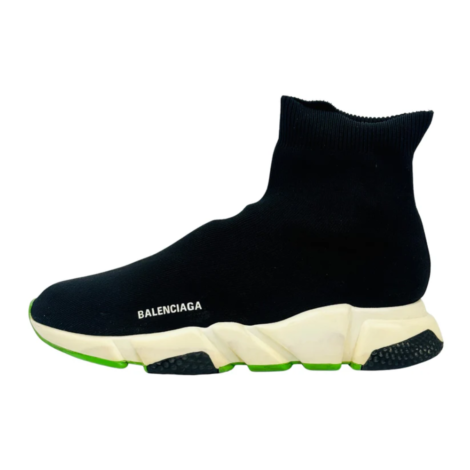Balenciaga Speed Trainer ‘Black White Neon Green’ Shoes (Size 43) Balenciaga Speed Trainer ‘Black White Neon Green’ Shoes (Size 43)