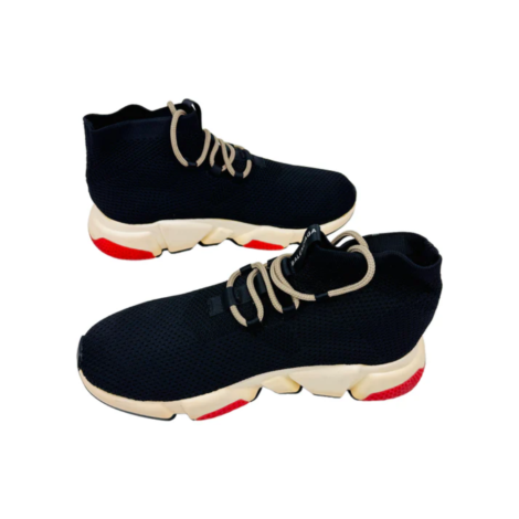 Balenciaga Speed Trainer Lace Up Sneaker Shoes Top View