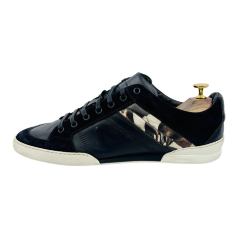 Dior Homme B18 Low Top Black Leather Sneakers (Size 4242.5)