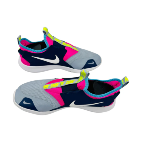 Nike Flex Runner (GS) 'Navy Volt' Shoes Top View
