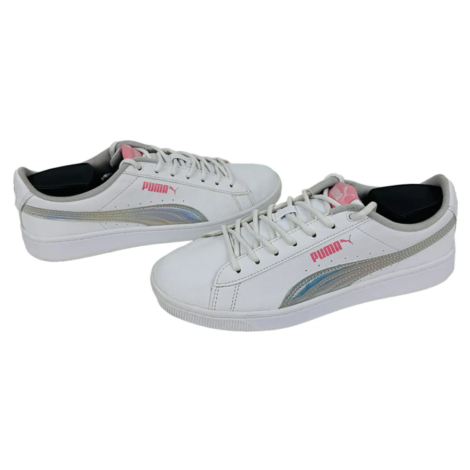 Puma Women's Vikky V2 Rainbow White Shoes 1